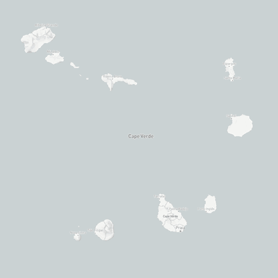 Map for Cape Verde