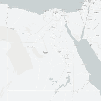 Map for Egypt